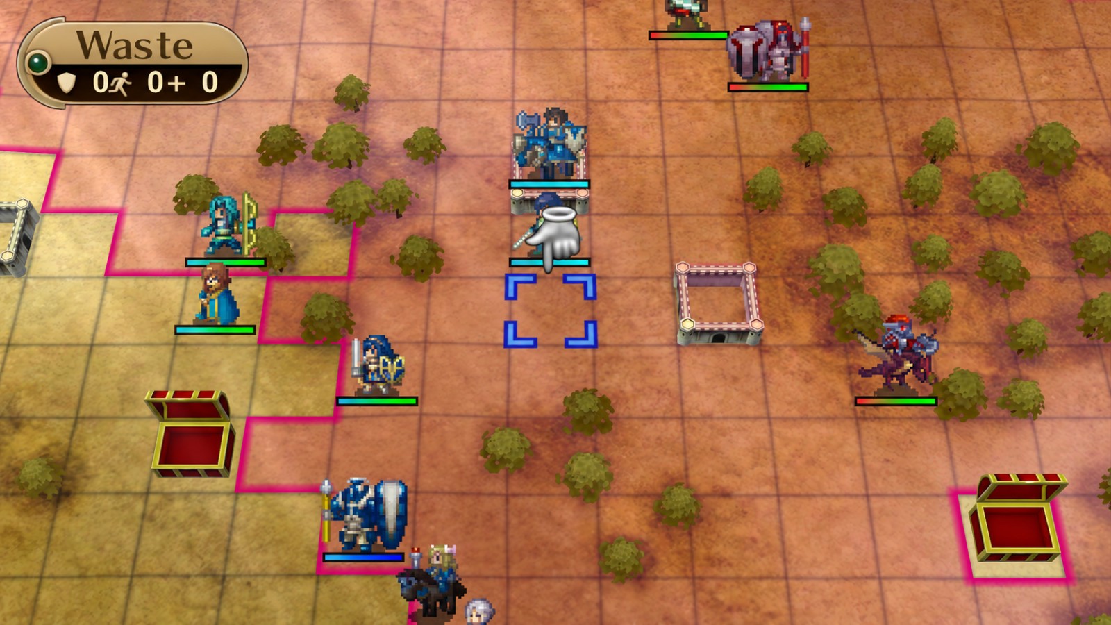Fire Emblem battlefield gameplay