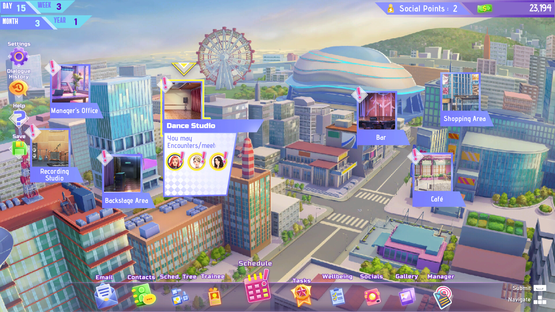 K-pop Idol Stories: Road to Debut gameplay screenshot 3