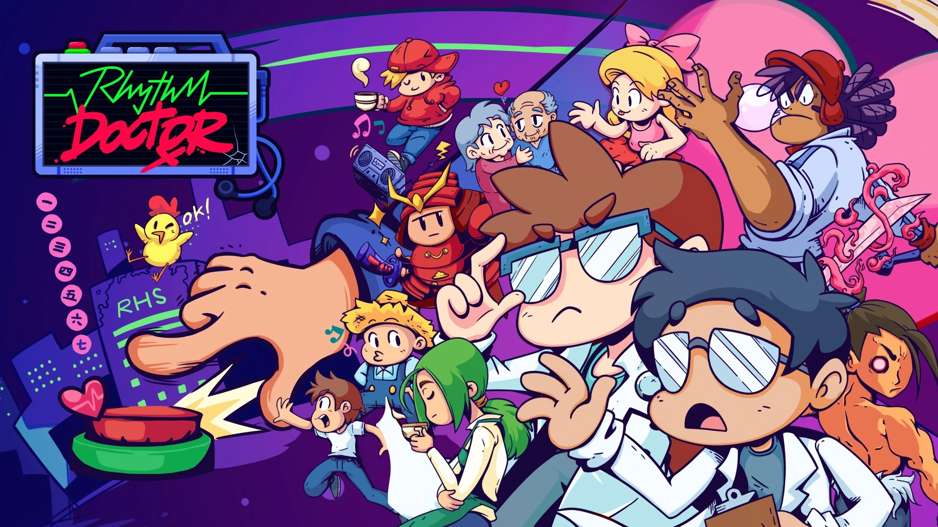 Rhythm Doctor artwork