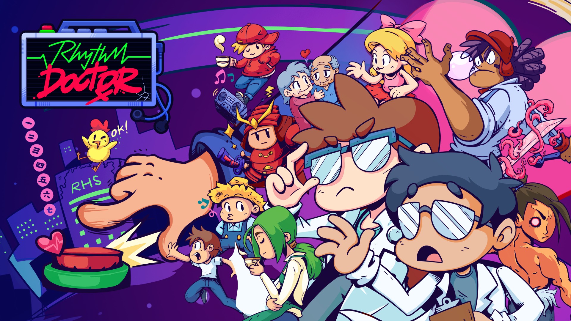 Rhythm Doctor artwork